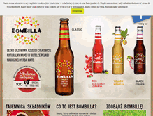 Tablet Screenshot of bombilladrink.com